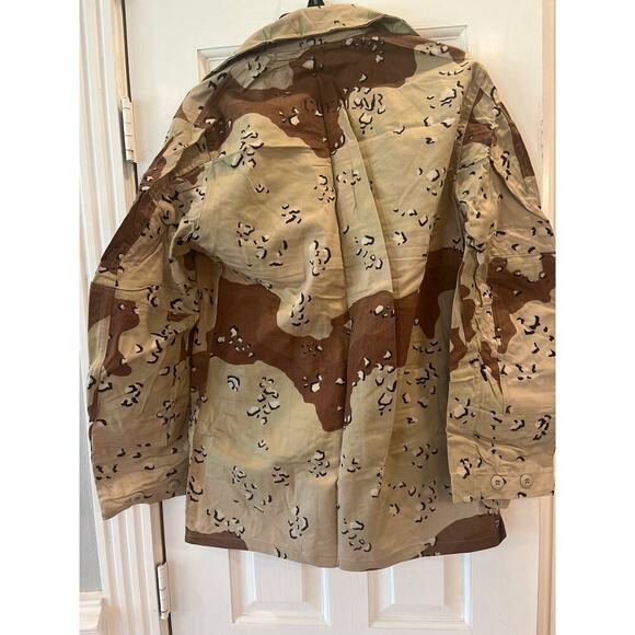 US Navy Desert Camo Combat Military Small Jacket Costume Pockets Uniform Hunting - Picture 4 of 7